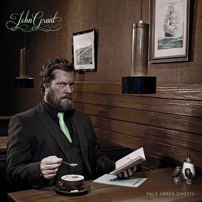 The cover image of Pale Green Ghosts by John Grant